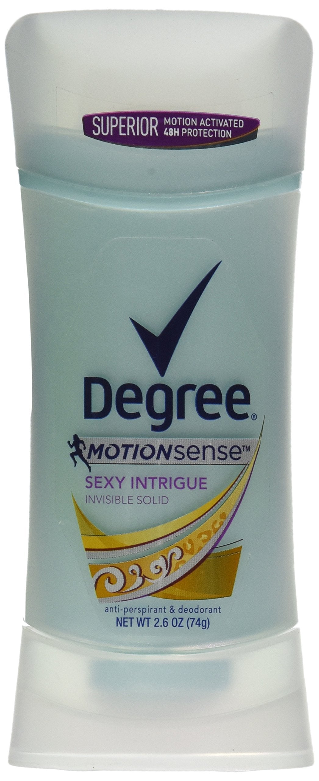 Degree Women Antiperspirant Deodorant Stick Sexy Intrigue 2.6 Oz - Long-Lasting Protection