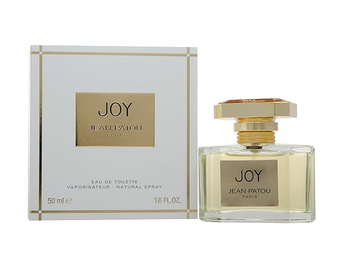 Jean Patou Joy Eau de Toilette Spray, 1.6 Fl Oz - Classic Floral Fragrance for Women, Elegant Perfume Gift