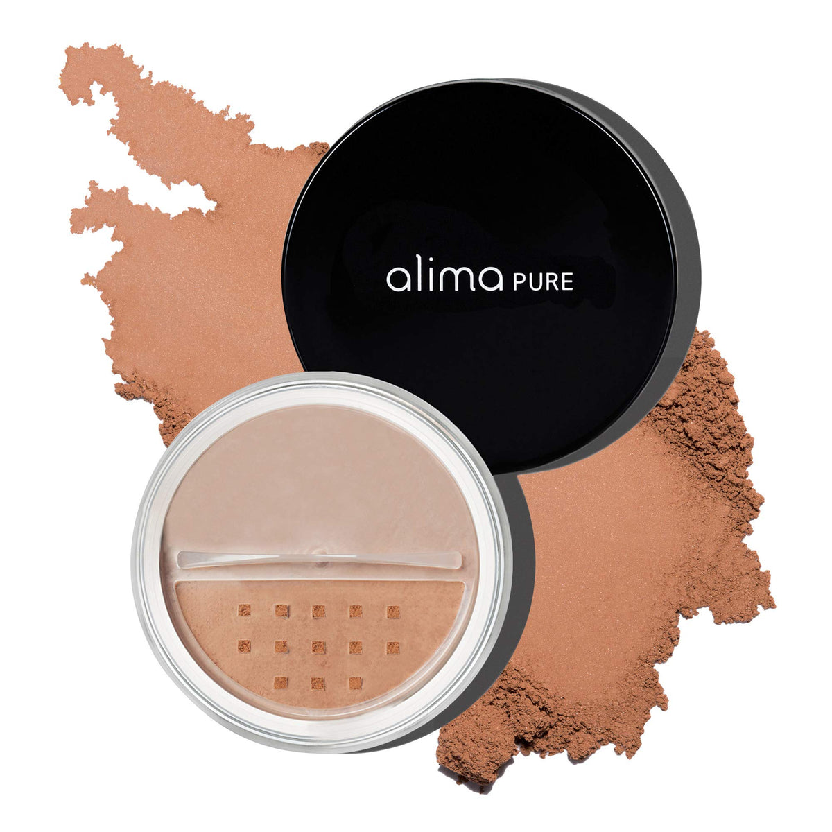 Alima Pure Matte Foundation Loose Powder, Oil-Free, Talc-Free, Full Coverage, Cool 7, 0.16 Oz