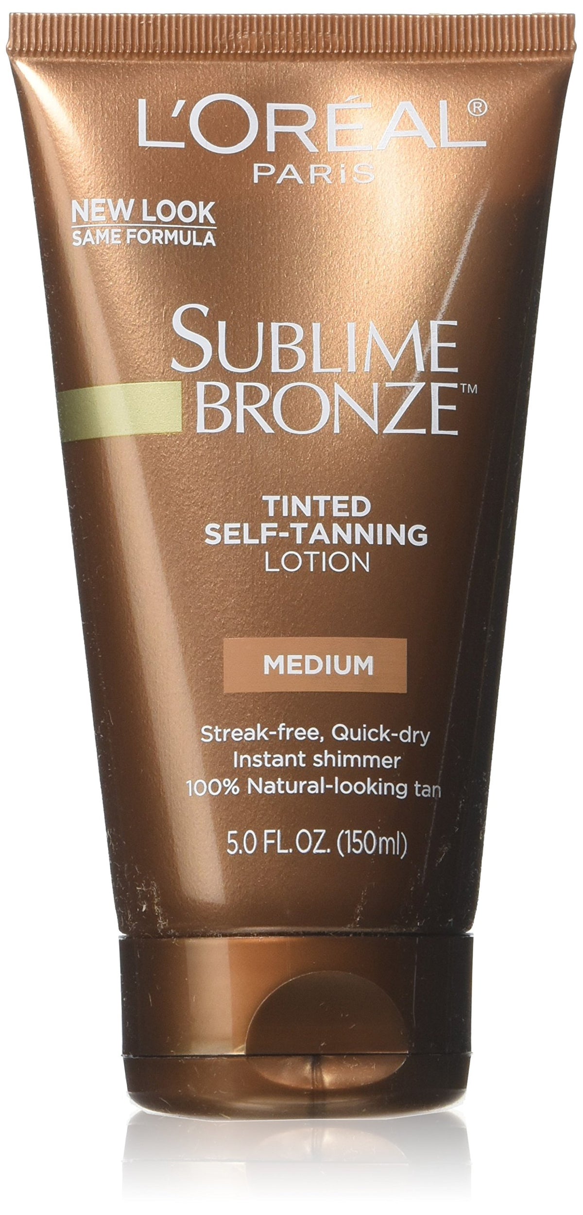 L’Oréal Paris Sublime Bronze Tinted Lotion, Medium, 5 Fl Oz, Pack Of 3