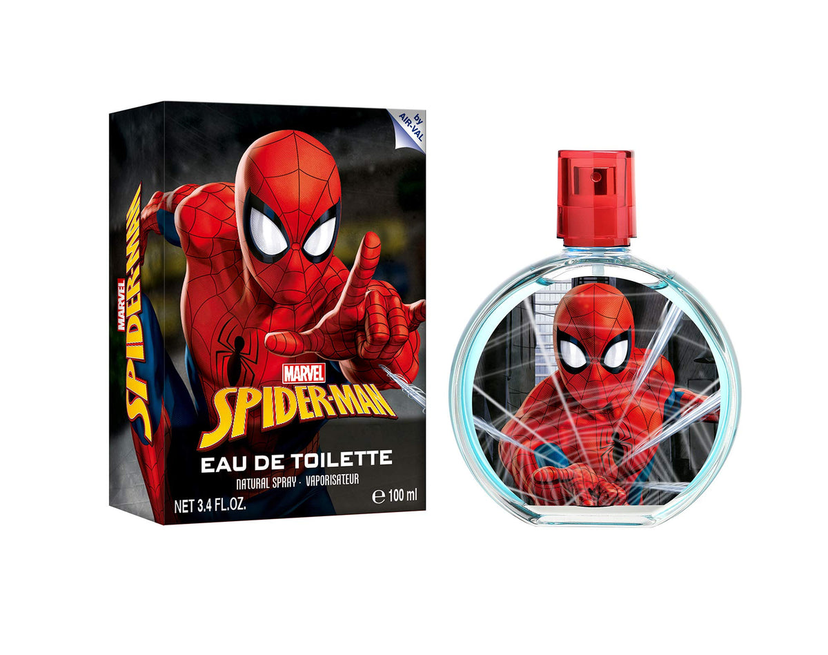 Spiderman Eau De Toilette Spray, Ultimate 3.4 Fl Oz - Red, Blue, Black Fragrance For Kids