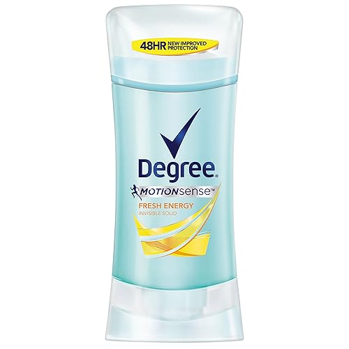 Degree Women Antiperspirant Deodorant Stick, Energy Fresh, 2.6 Ounce, Long-Lasting Protection