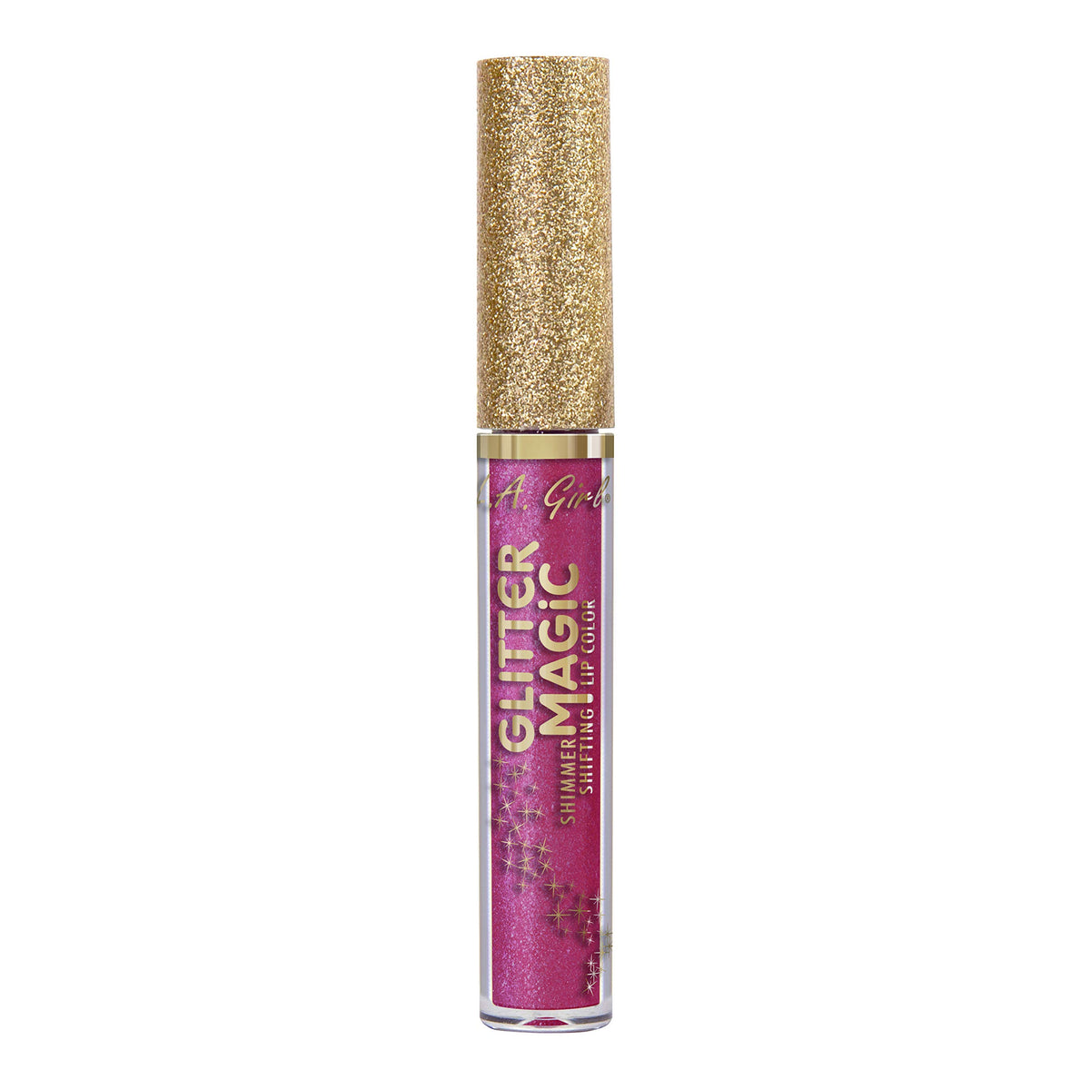 L.A. Girl Glitter Magic Shimmer Lip Color - Sparkler, 1 Count, Shifting Glitter Finish