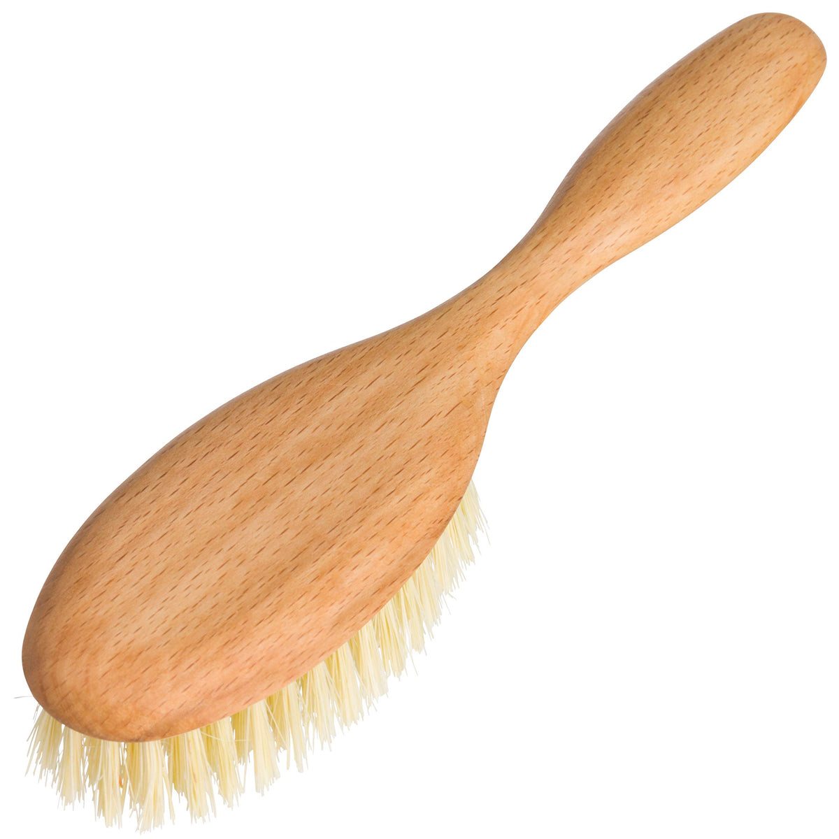 Redecker 8&quot; Tampico Fiber Hairbrush - Natural Bristle, Oiled Beechwood Handle, Vegan