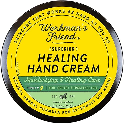 Workman'S Friend Healing Hand Cream - 2.5 Oz Intense Moisturizer For Extremely Dry Skin