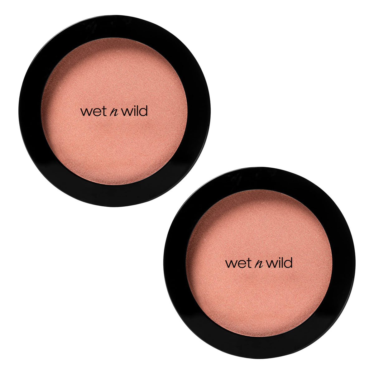 Wet N Wild Color Icon Blush 2 Pack - Pearlescent Pink, 0.42 Ounce Makeup Bundle