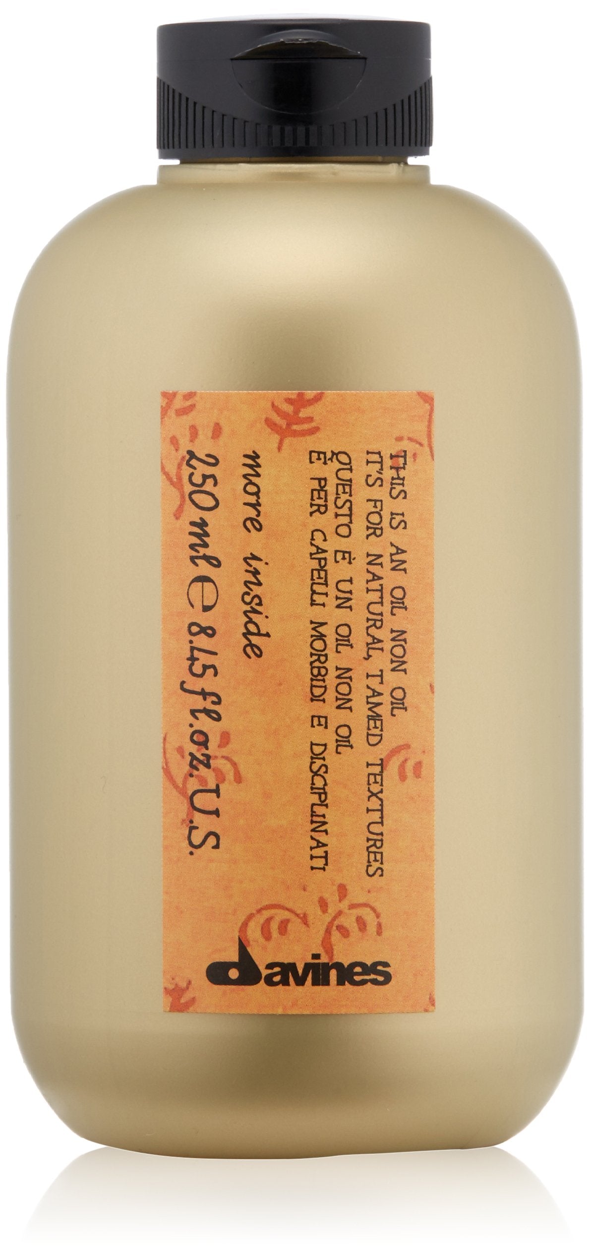 Davines This Is An Oil Non Oil, 8.45 Fl Oz - Hydrating Frizz Control For Natural Look