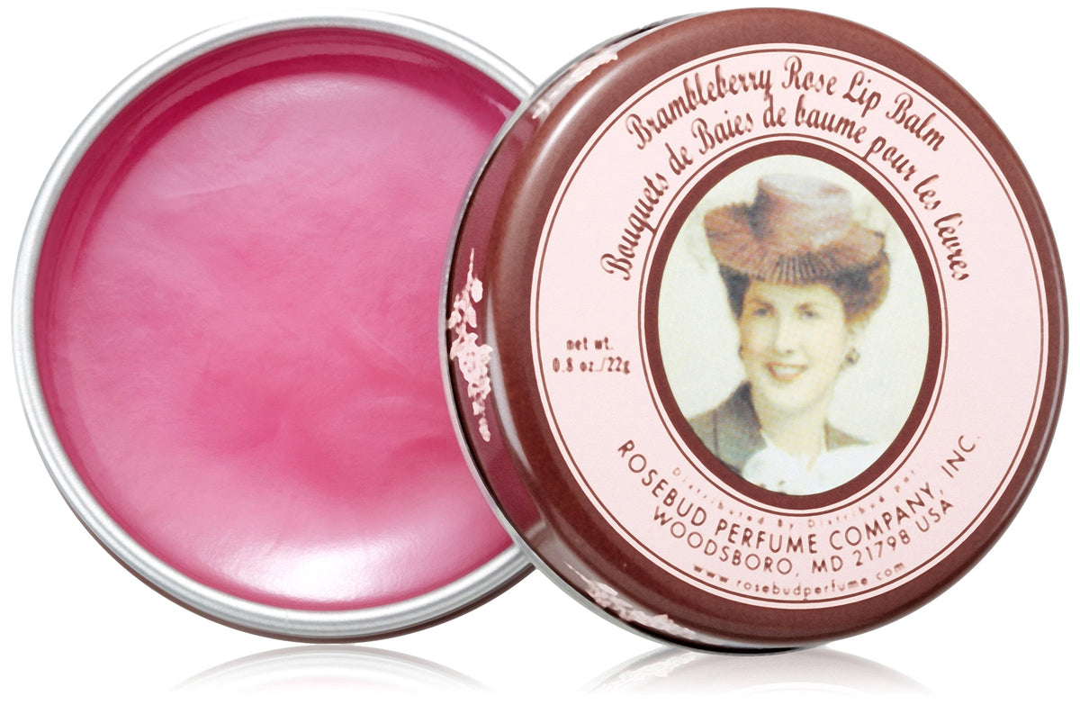 Rosebud Lip Balm - Brambleberry Rose, 0.8 Ounce, Moisturizing And Nourishing For Soft Lips