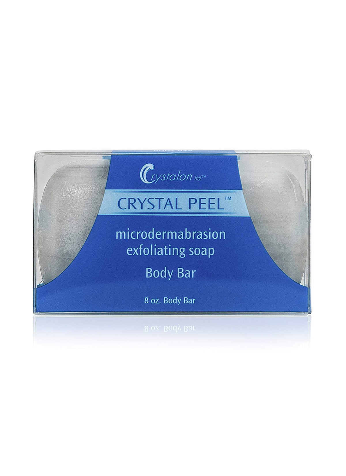 Crystal Peel Microdermabrasion Exfoliating Soap Bar - Lemongrass, 8Oz Body Cleanser