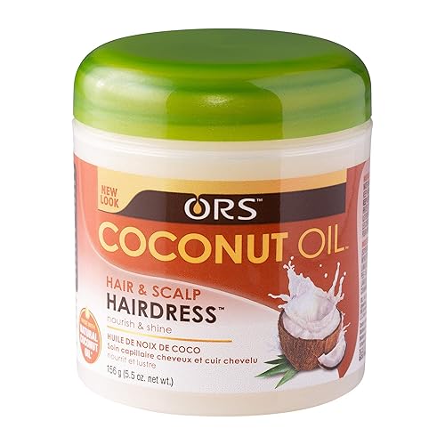 Ors Coconut Oil Hair And Scalp Hairdress, 5.5 Oz - Pack Of 3, Moisturizing Hair Care