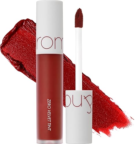 rom&nd Zero Velvet Tint 03 PERSIRED - Velvet Matte Lip Tint, Long-lasting, K-beauty, 5