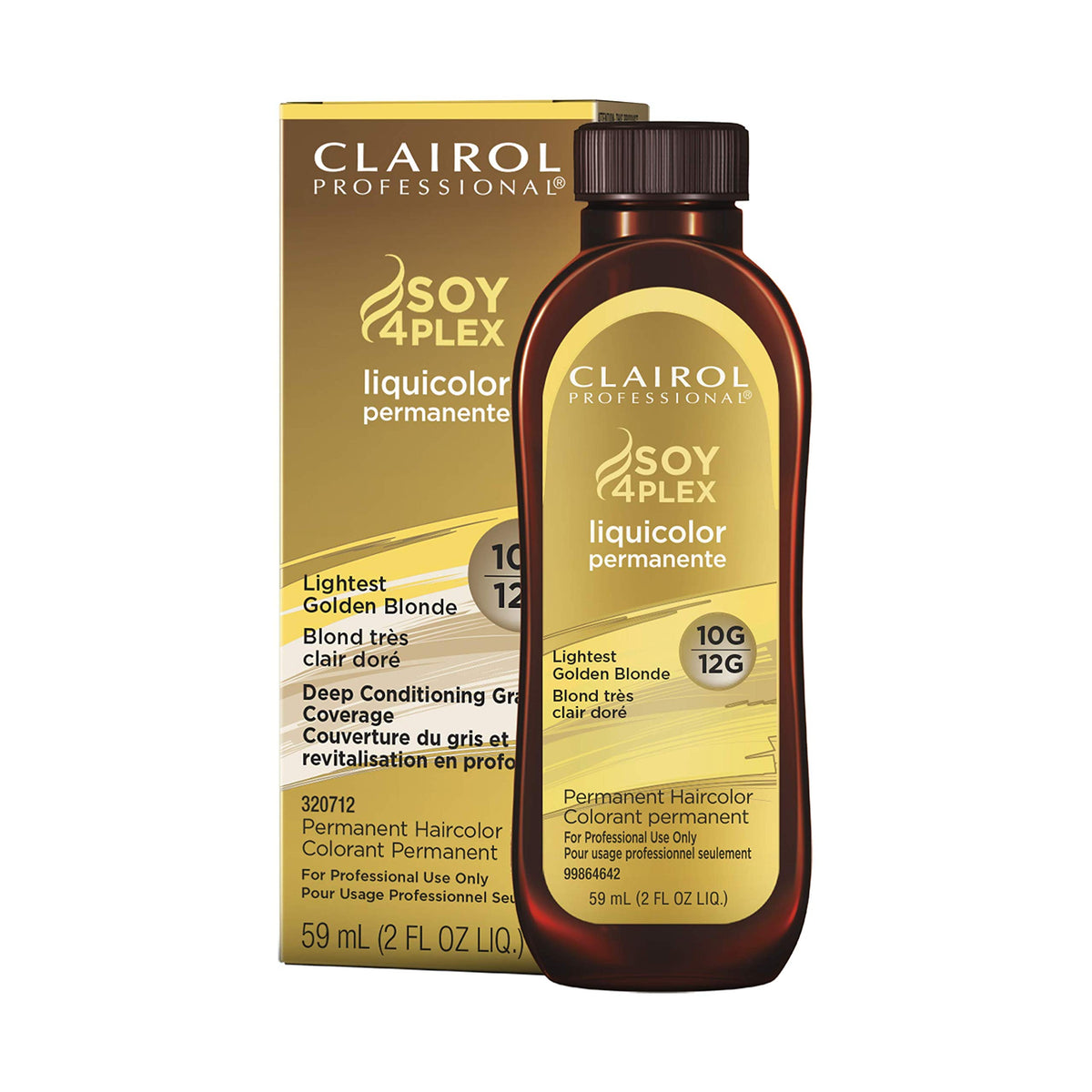 Clairol Professional Liquicolor Permanent Hair Color, Lightest Gold Blonde, 2 Fl Oz