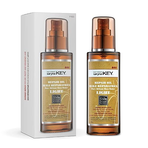 Saryna Key Damage Repair Light Treatment Oil - 105ml Nourishing Hair Oil for Frizz Control