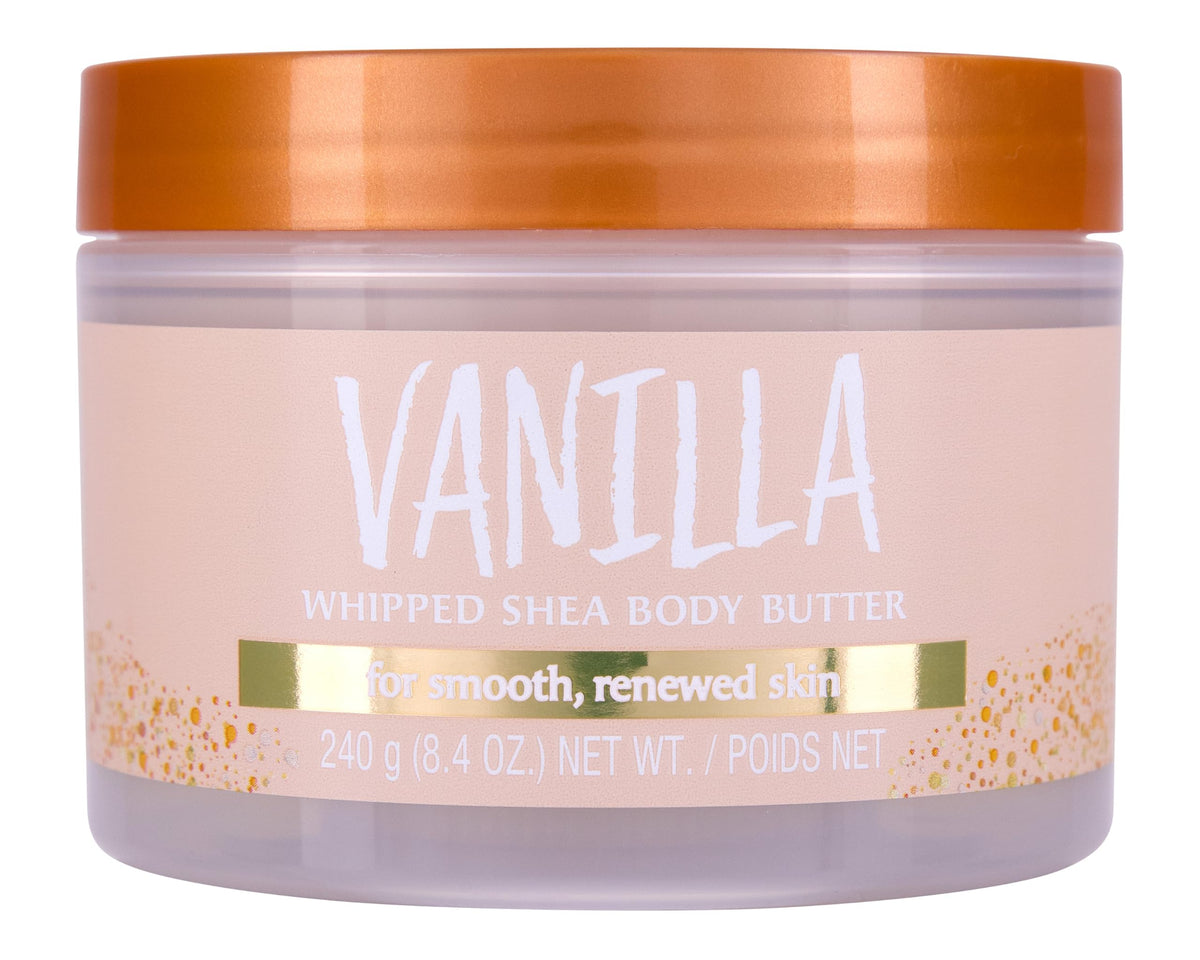 Tree Hut Vanilla Whipped Shea Body Butter, 8.4 Oz - Long-Lasting Hydration, Nourishing Care