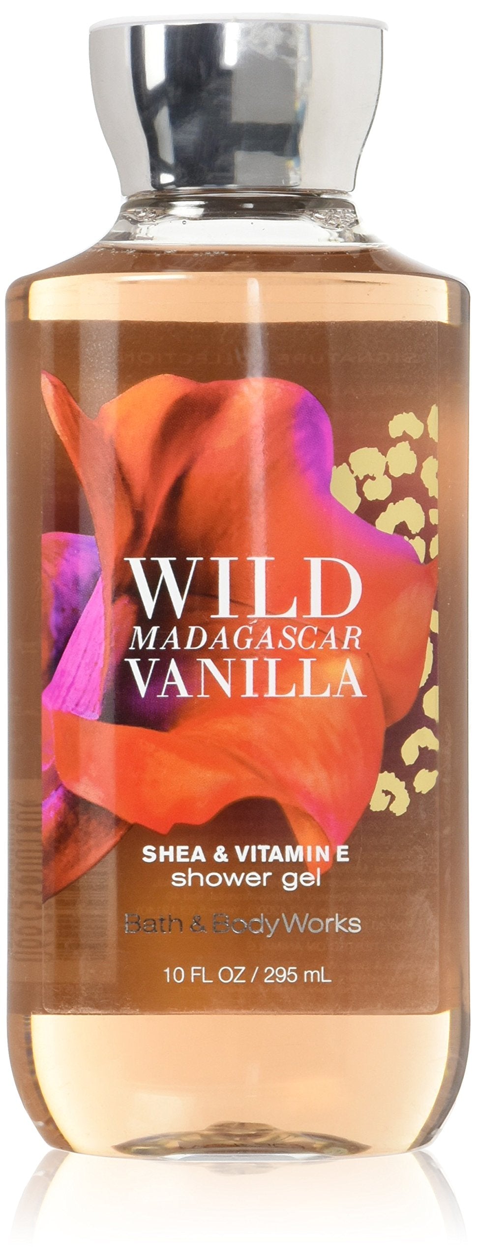 Bath & Body Works Wild Madagascar Vanilla Shower Gel 10 Fl Oz - Nourishing Body Cleanser