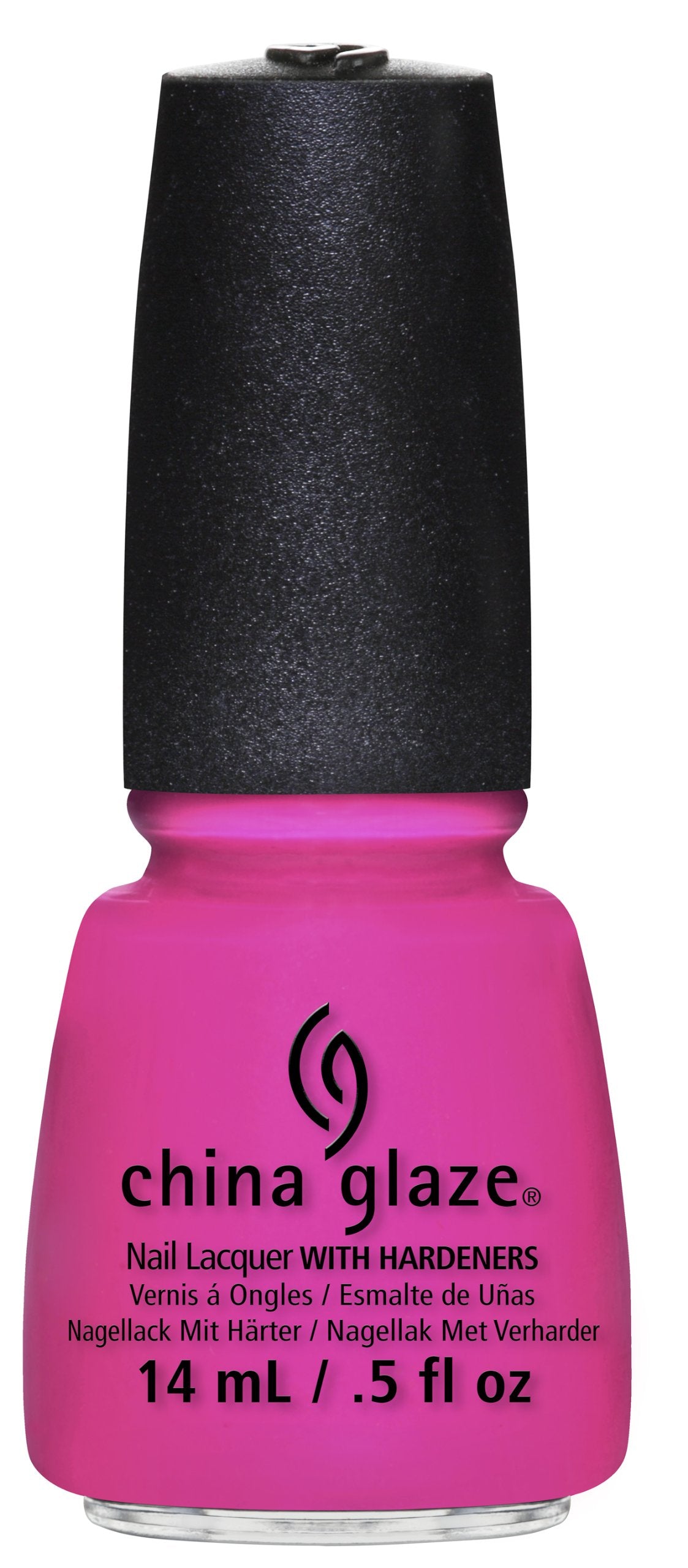 China Glaze Neon Pink Nail Polish, You Drive Me Coconuts 1220, 0.5 Fl Oz