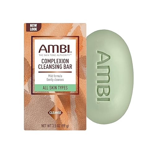 Ambi Complex Cleanse Bar 3.5 Oz - Gentle Cleansing Soap For Clear Skin, Pack Of 1