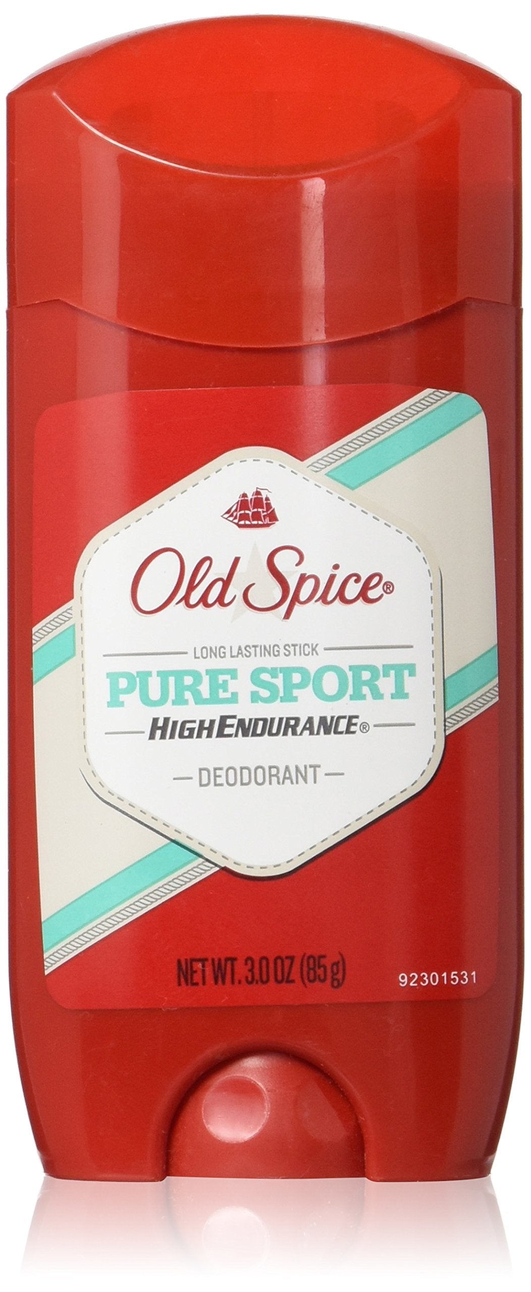 Old Spice Pure Sport Deodorant 3Oz (2 Pack) - Fresh Scent, Long-Lasting Protection