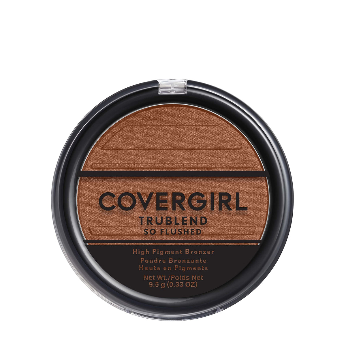 Covergirl So Flushed High Pigment Bronzer - Ebony, 0.33 Oz, Flawless Glow Finish