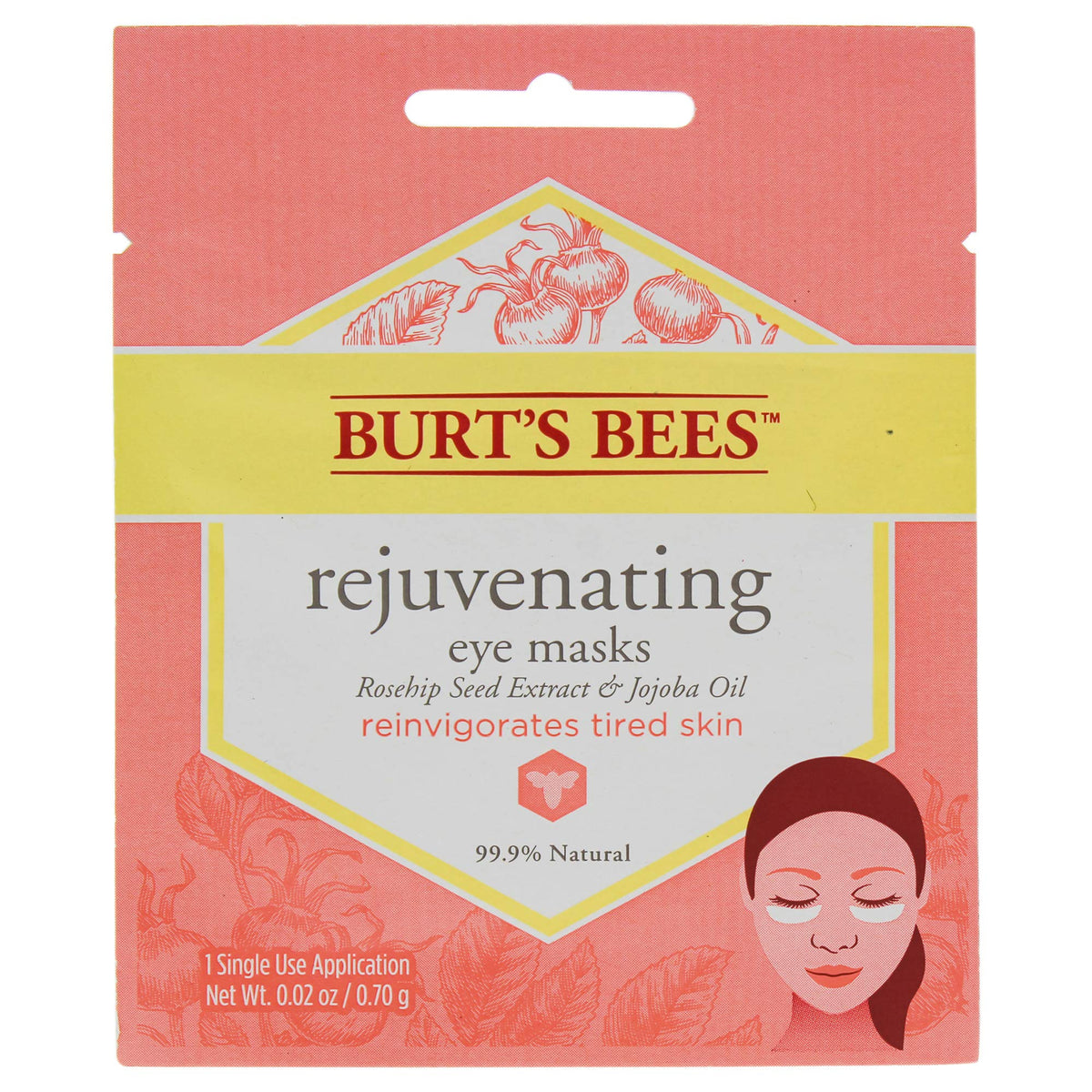 Burts Bees Single Use Mask  Rejuvenating Eye