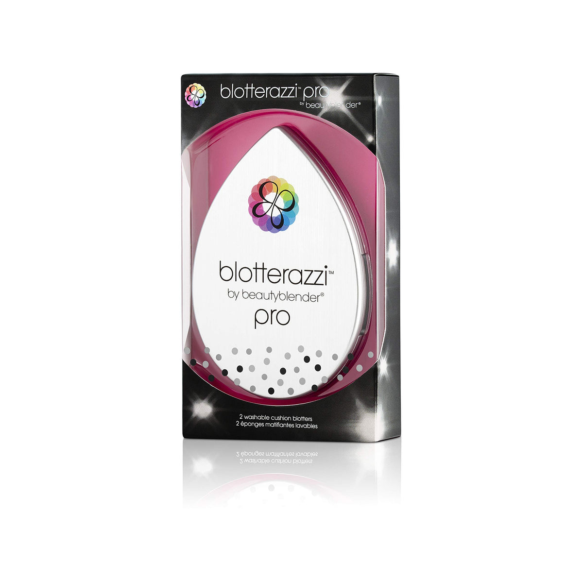 Beautyblender® Blotterazzi® Pro Makeup Blotting Sponge With Mirror, Reusable, Absorbs Oil