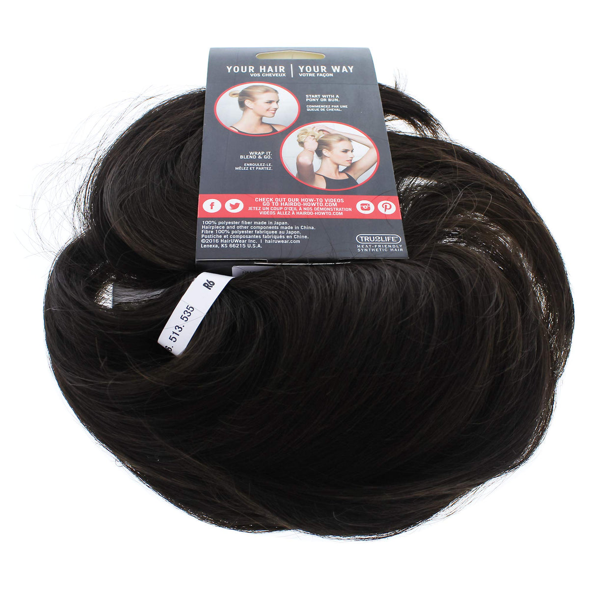 Hairdo StyleaDo and MiniDo Duo Pack  R6 Dark Chocolate