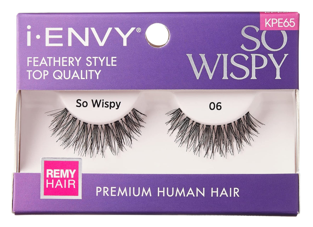 Kiss Kiss I Envy So Wispy 06 Lashes - 2 Pack Of Human Hair Eyelash Extensions