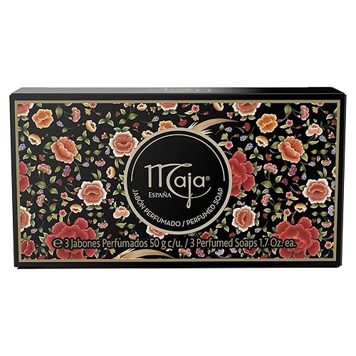 Maja Rectangular Soap - 3 x 3.1 oz. | 9.3 oz. Pack | Luxurious Fragrance