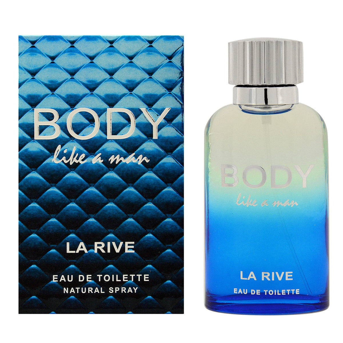 LA RIVE BODY LIKE A MAN EDT Spray 3.0 Oz (90 ML) - Men's Fragrance, Long-lasting Scent, Perfect for Daily Wear