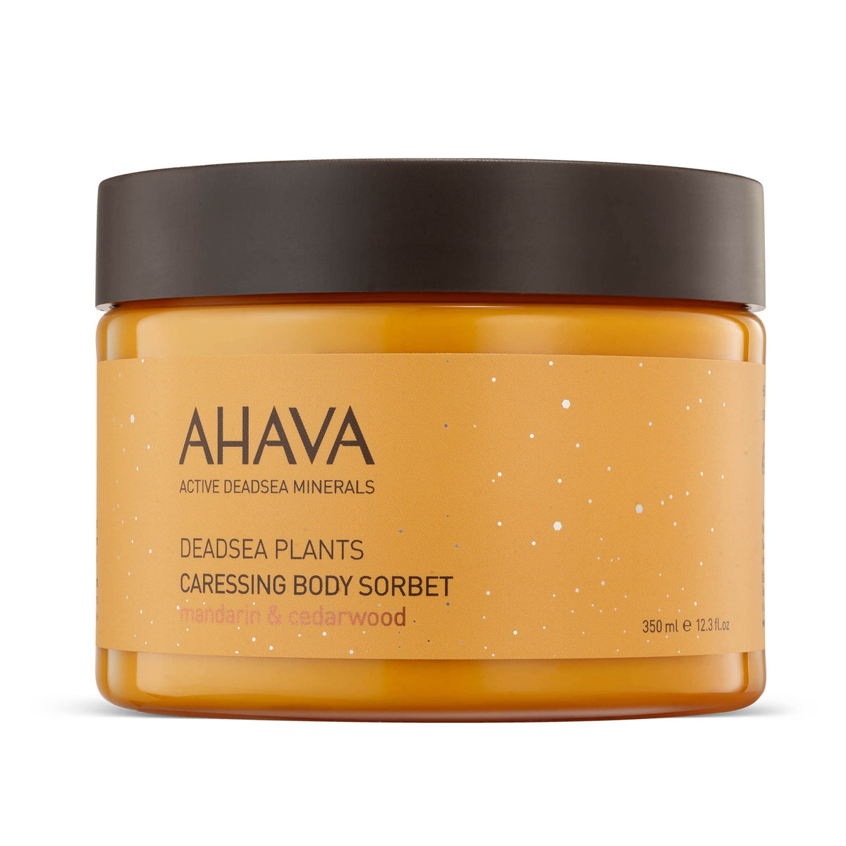 Ahava Dead Sea Plants Body Sorbet, Mandarin & Cedarwood - Hydrate & Refresh Skin, 12.3 Fl Oz