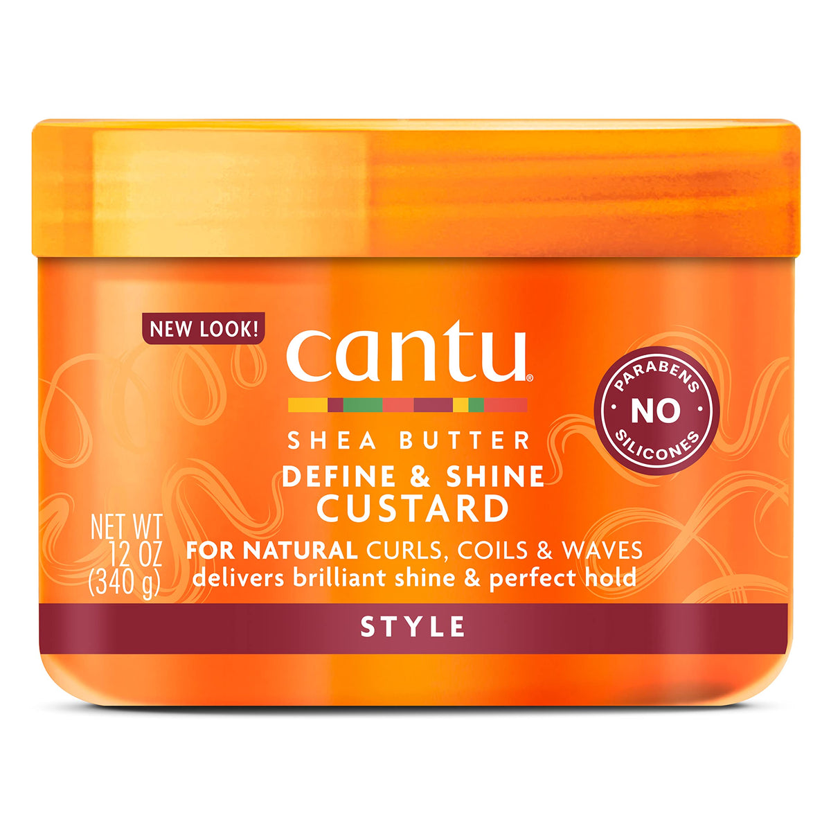 Cantu Shea Butter for Natural Hair Curling Custard  12 Ounce