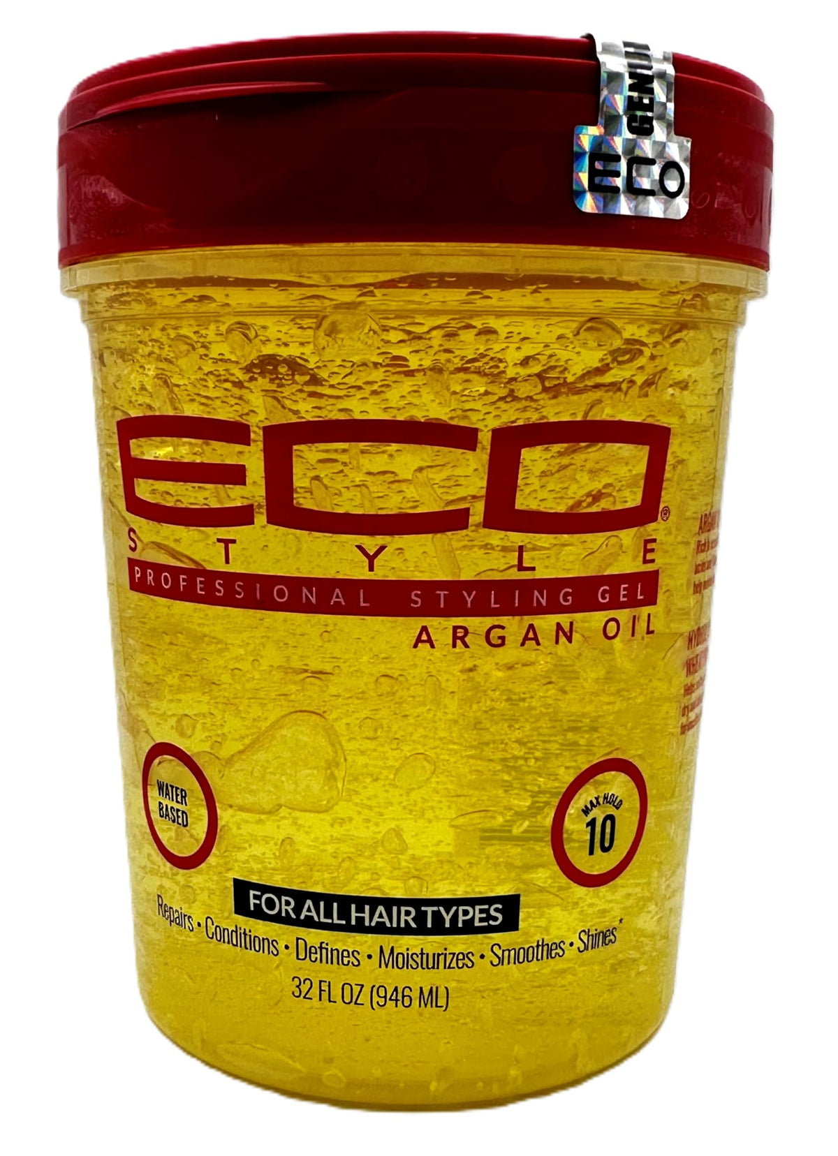 Ecoco Ecostyler Gel With Moroccan Argan Oil, 32 Oz (3-Pack) - Hair Styling & Control