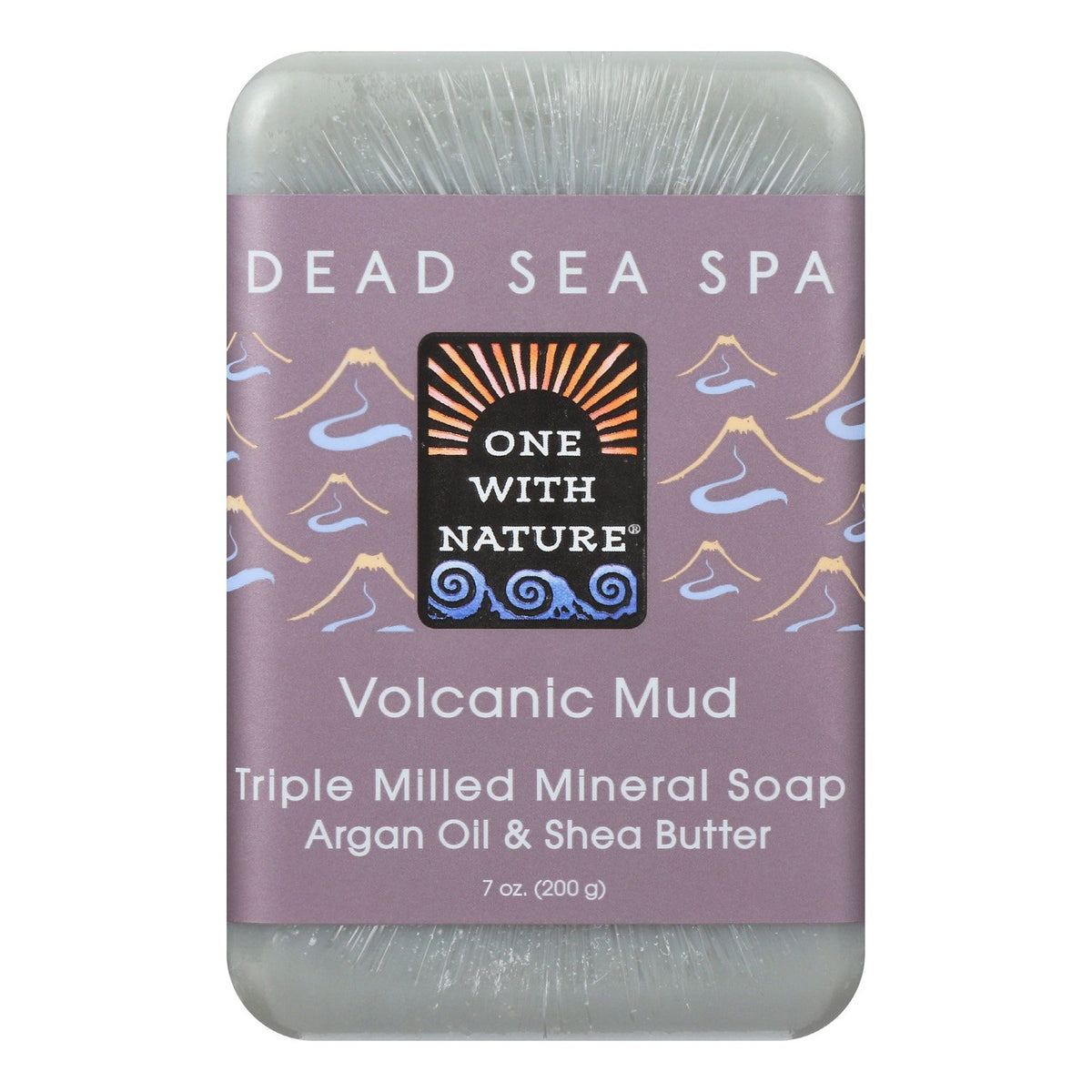 One With Nature Volcanic Mud Soap - Case Of 6 (7 Oz Each) - Natural Skincare