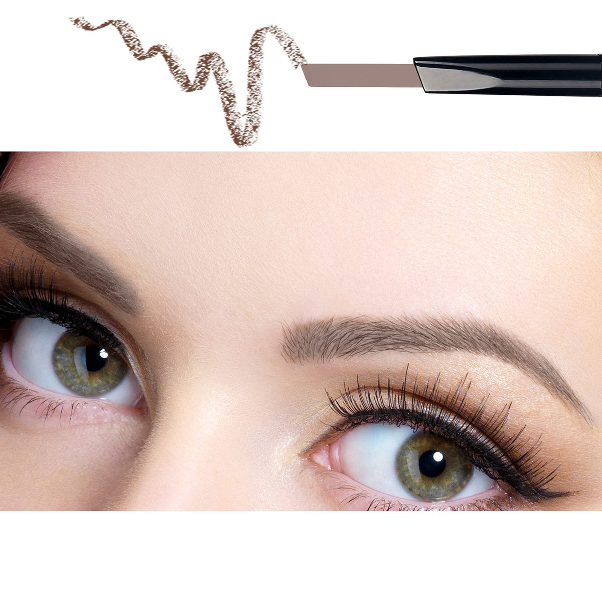 Anifer Coffee Eyebrow Pencil Waterproof - Smooth, Natural, Cruelty-Free (Brown #3) 1 Count