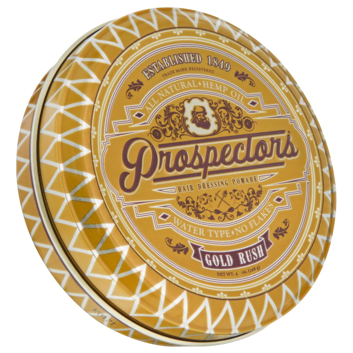 PROSPECTORS Gold Rush Hair Pomade - 4 oz. Styling Wax for Strong Hold and Shine