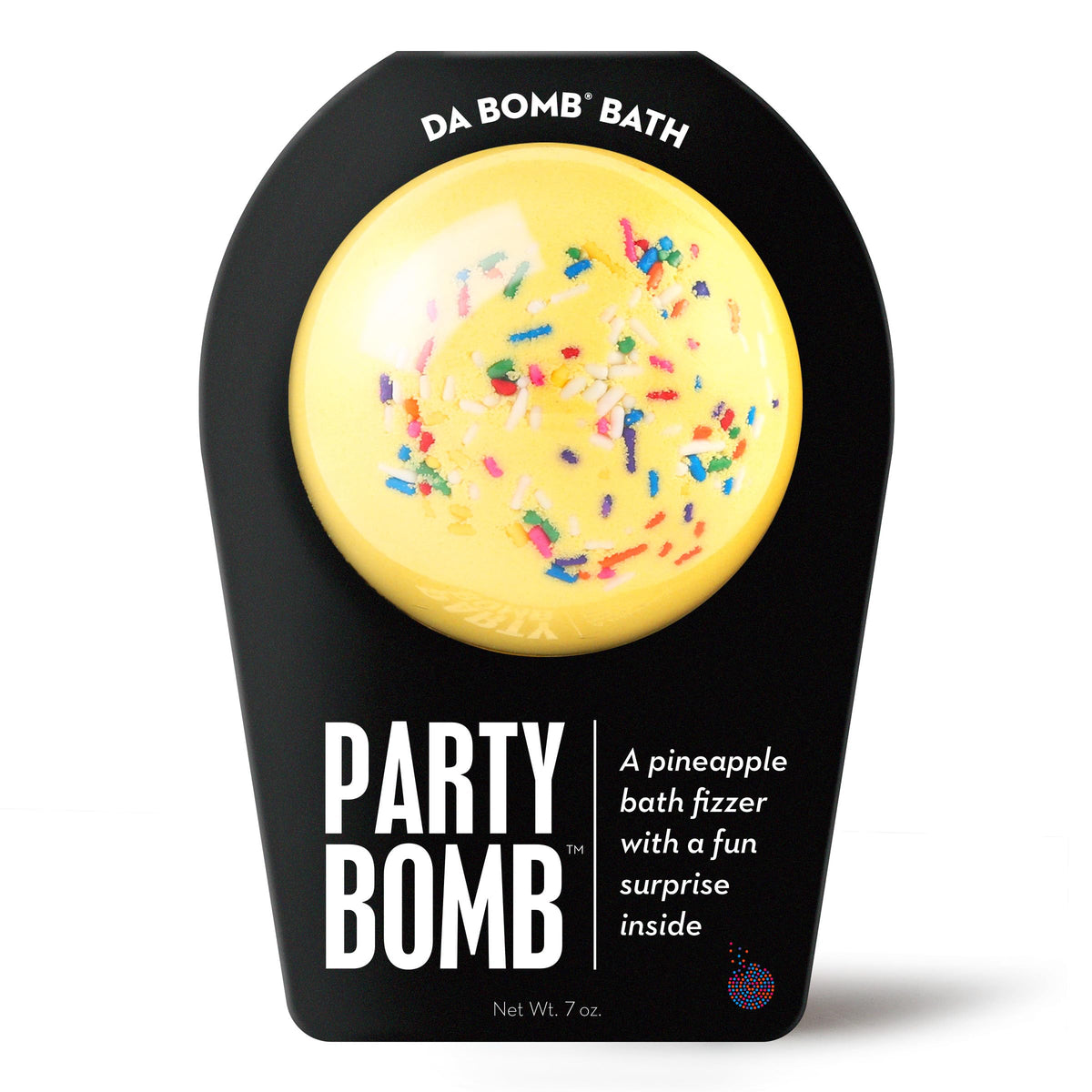 Da Bomb Bath Party Bath Bomb, 7Oz - Yellow, Relaxing Bath Essential, 1 Count