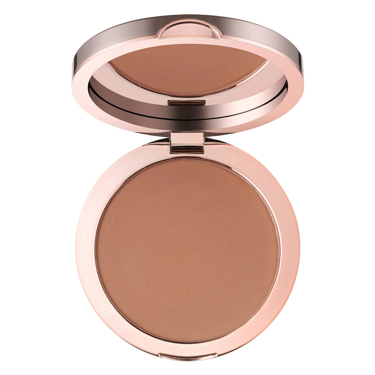 Delilah Matte Bronzer Compact - Medium Dark, Blendable, Silky, Long-lasting, Paraben & Cruelty-Free