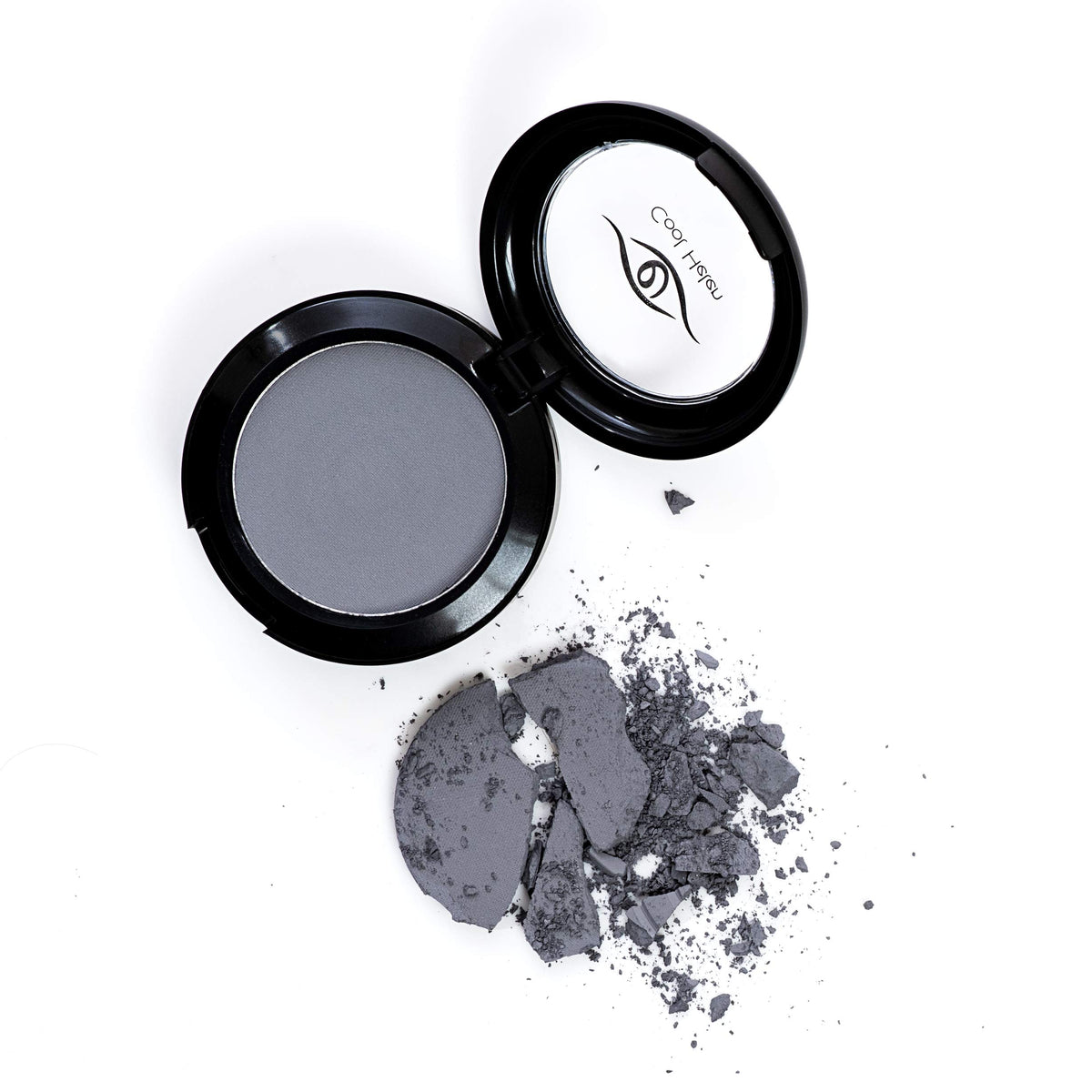 Eye Embrace Gray Eyebrow Powder - Waterproof Root Cover-Up, Cool Helen Light Gray, 0.75 Oz