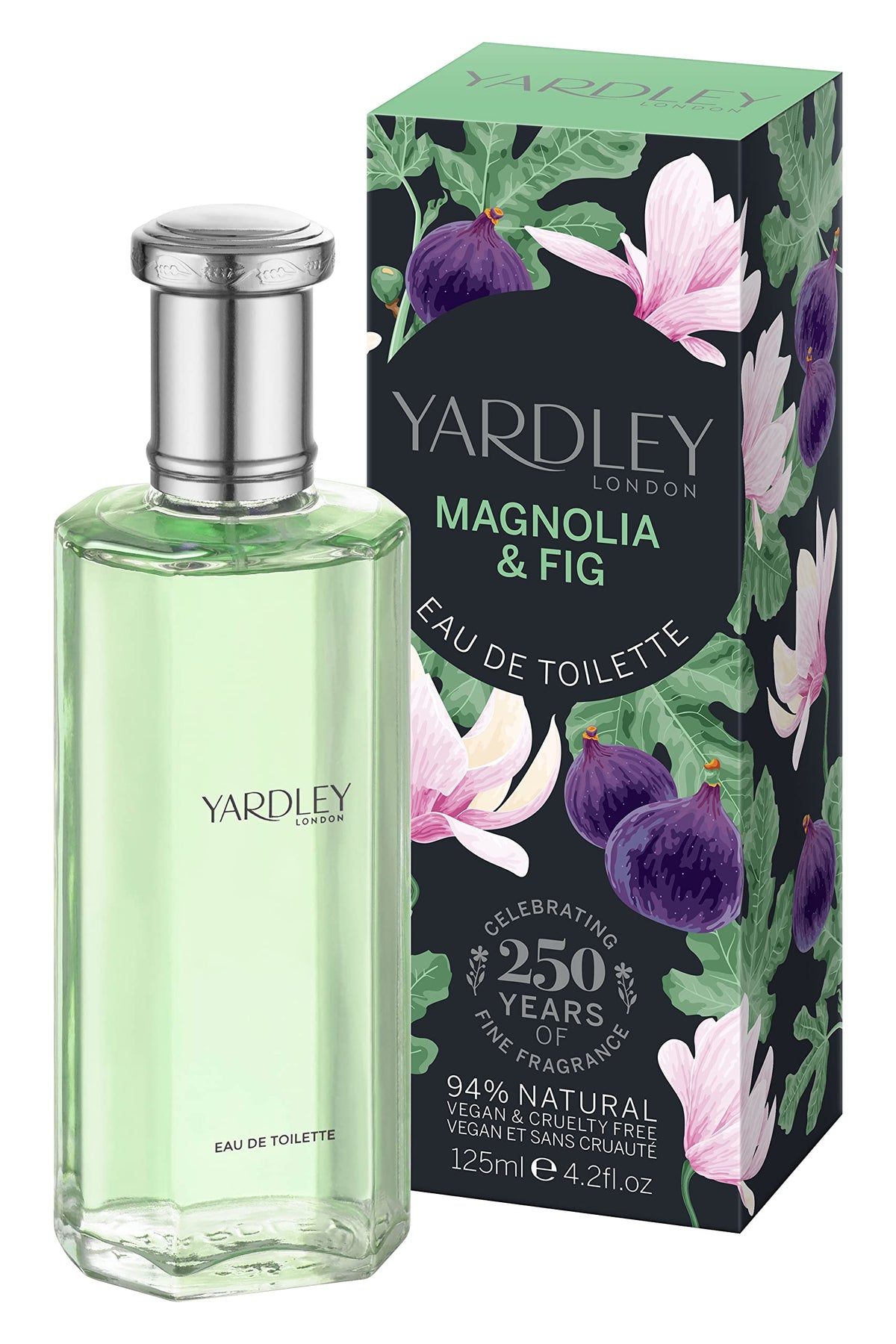 Yardley London Magnolia & Fig Fragrance - 4.2 Fl Oz Perfume for Women, Floral Scent, Long-lasting and Elegant