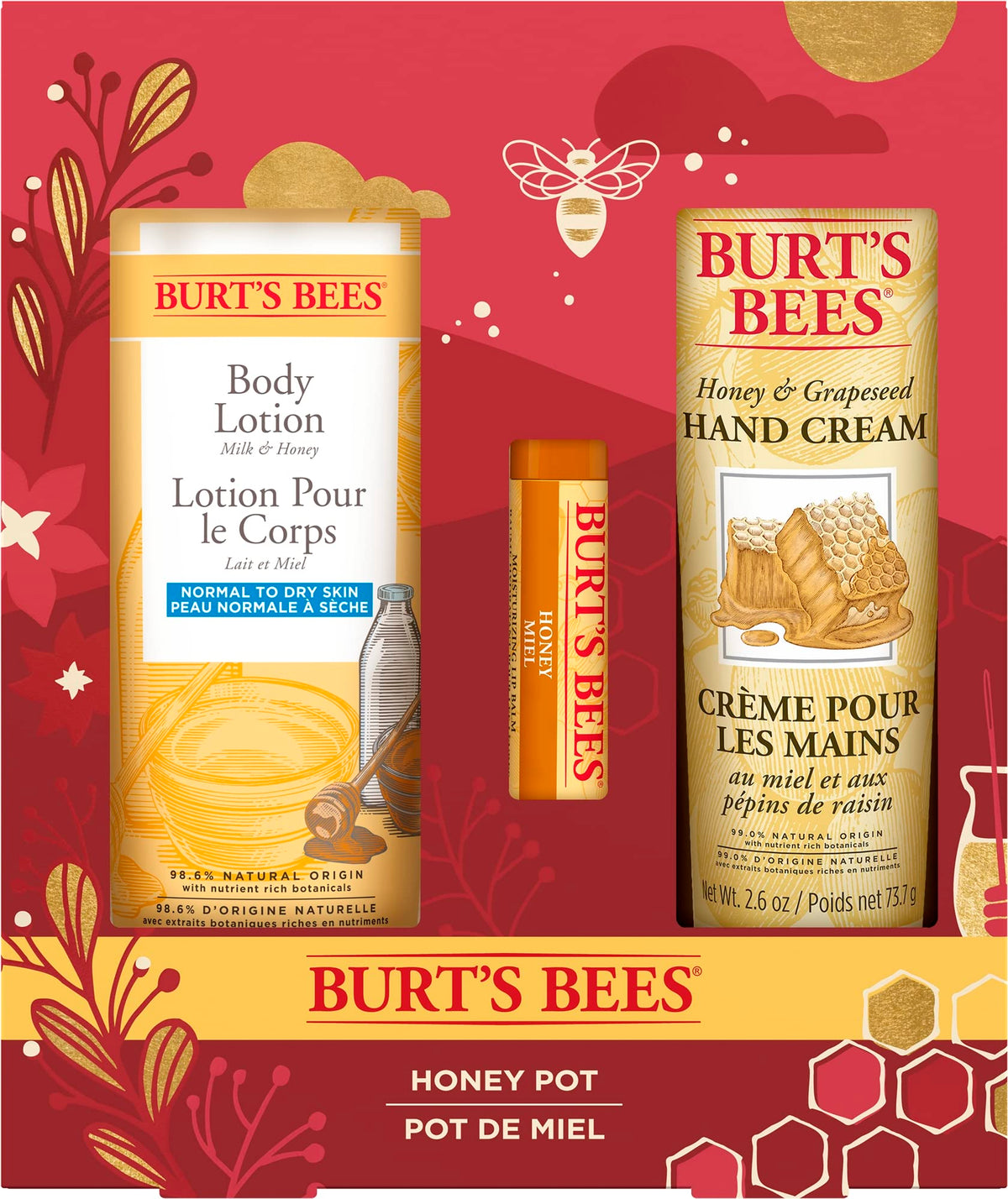 BURTS BEES Honey Pot Gift Set  1 EA