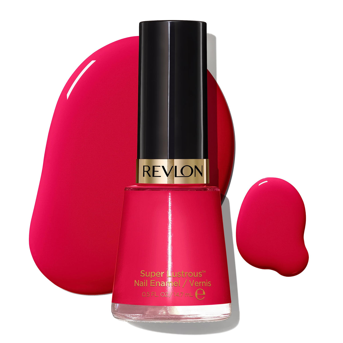 Revlon Super Lustrous Nail Polish, Chip Resistant, Longwear, High Shine, 290 Optimistic, 0.5 Oz