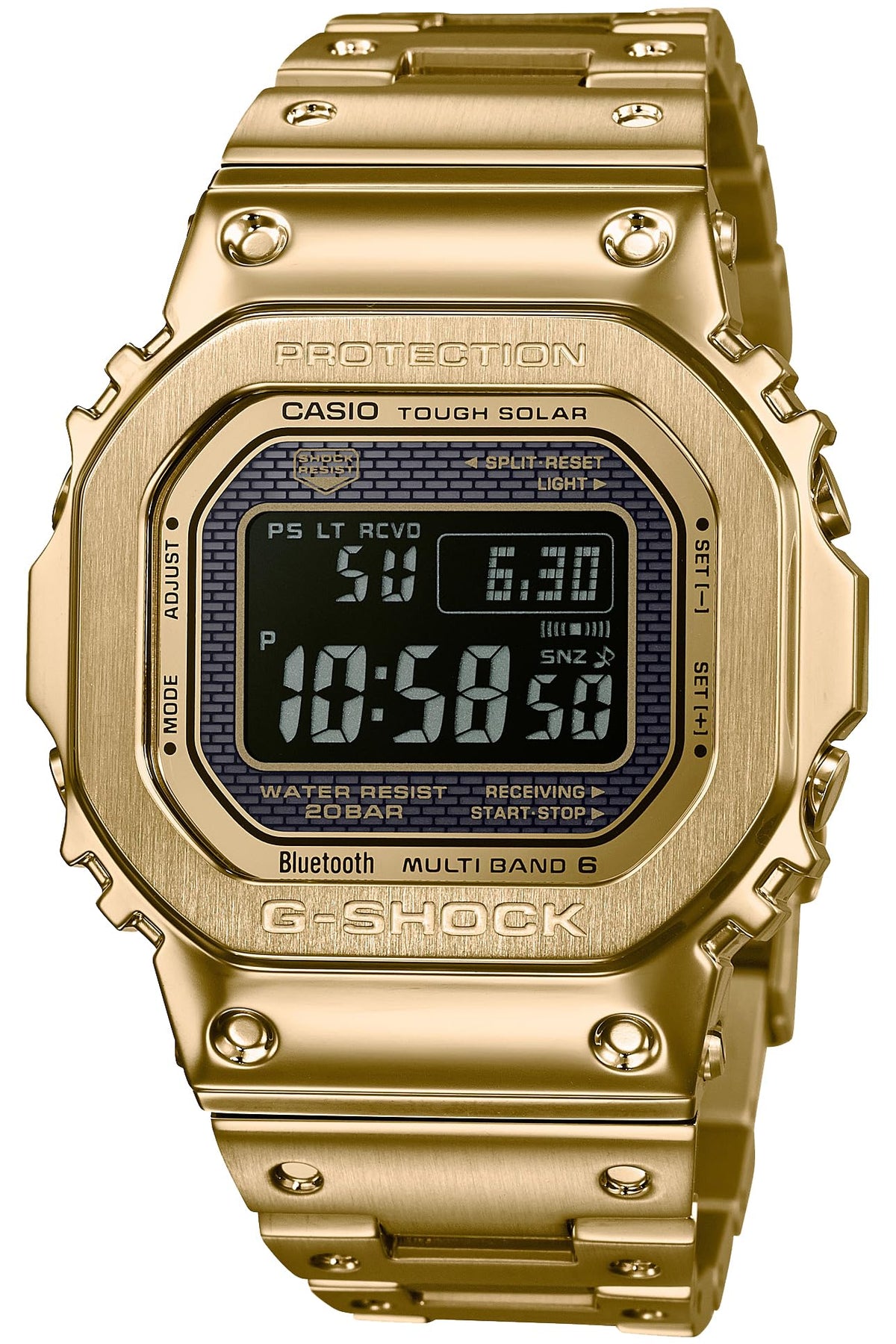 G-Shock Gmwb5000Gd-9 Gold/Black Digital Watch - Stylish, Durable, And Trendy Design