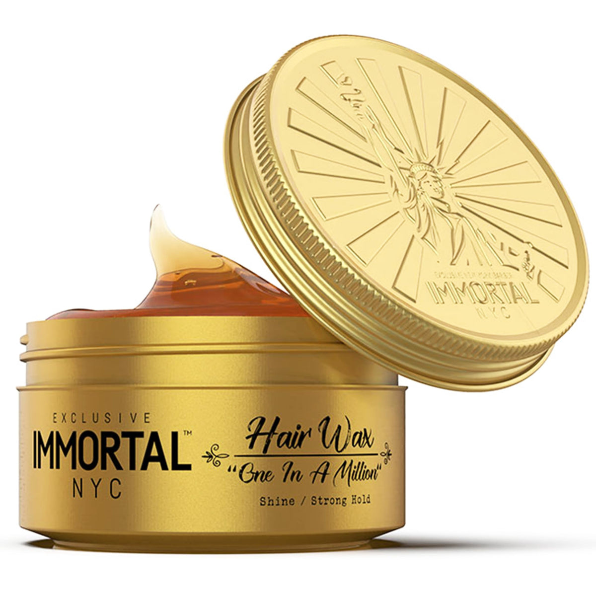 Immortal Nyc One In A Million Hair Styling Product - Water-Based, High Shine, 8/9 Hold, 5.07 Oz