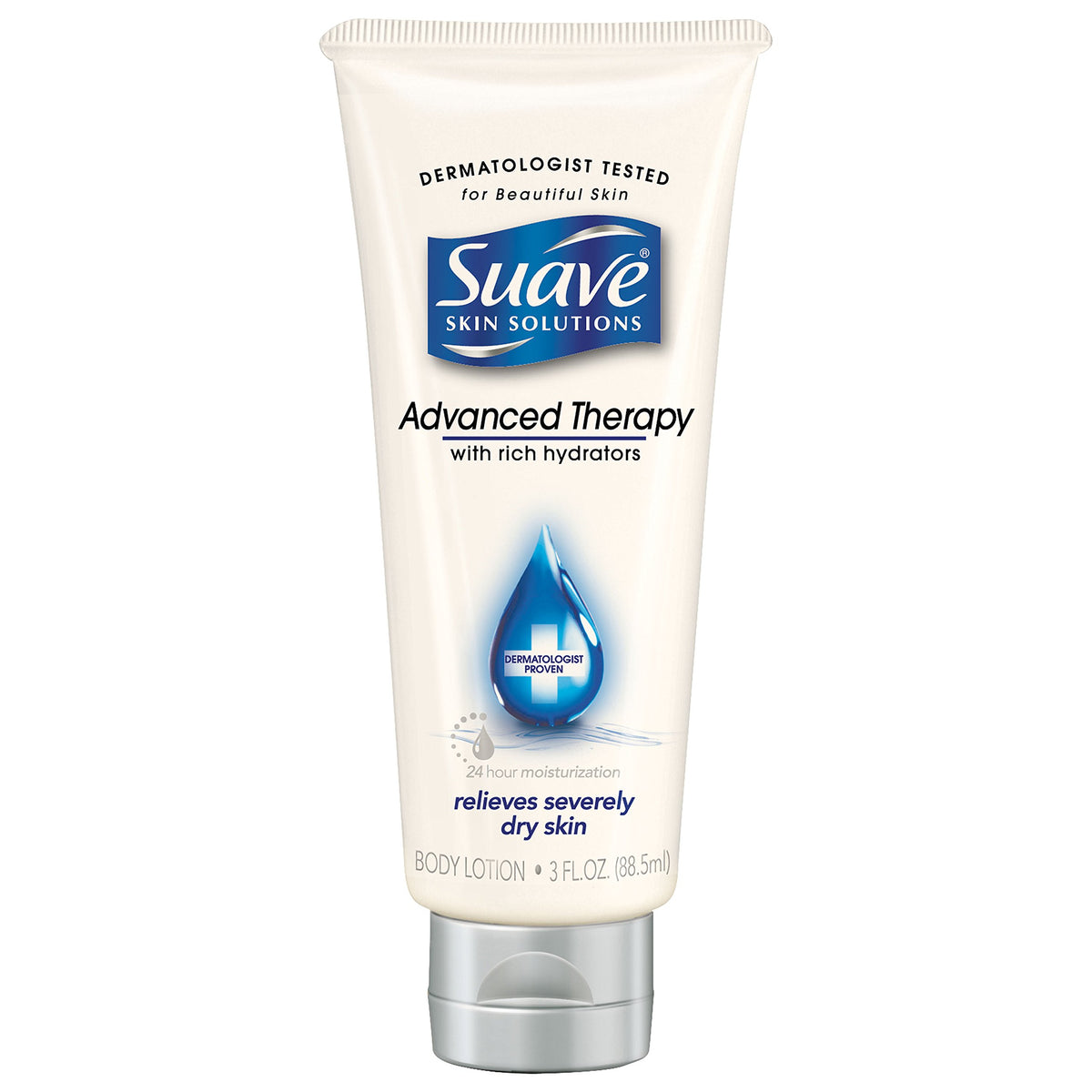 Suave Skin Solutions Advanced Therapy Body Lotion, 3 Fl Oz - Moisturizing Skin Care