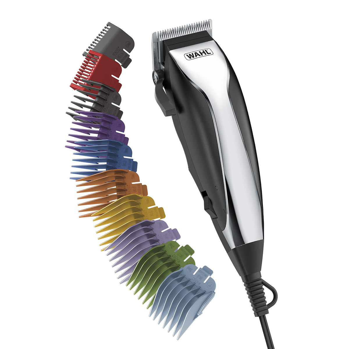 Wahl 20-Piece Home Haircutting Clipper Kit With Adjustable Taper Lever & Color Coded Guards