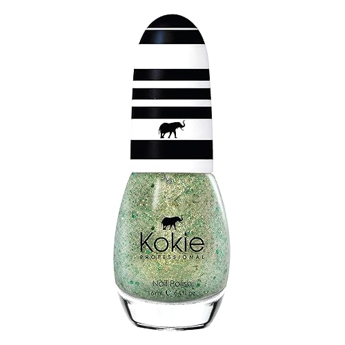 Kokie Professional Nail Polish - Feeling Lucky, 0.54 Fl Oz, Long-Lasting Color