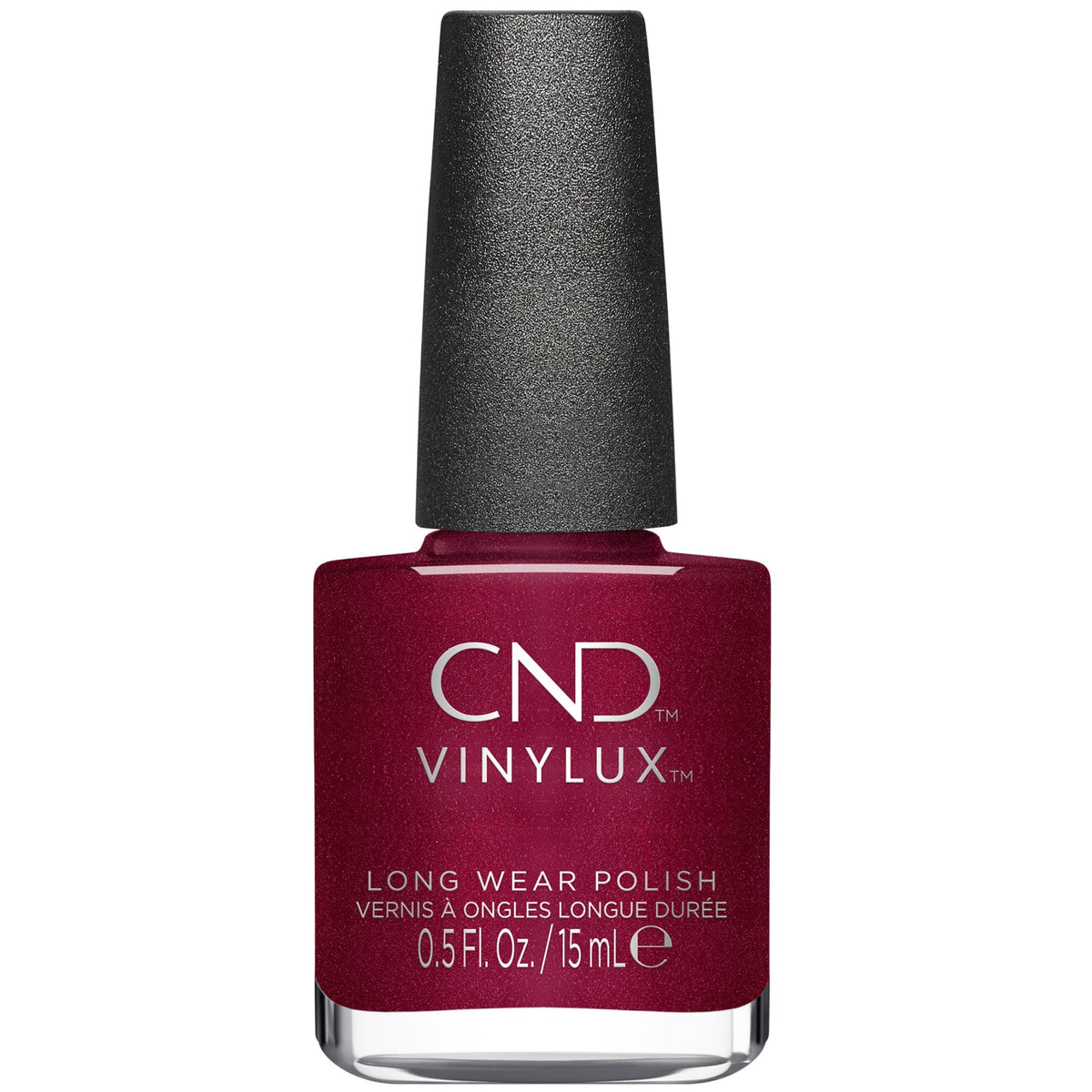 Cnd Vinylux Red Baroness Nail Polish - 0.5 Fl Oz, Gel-Like Shine, Chip Resistant