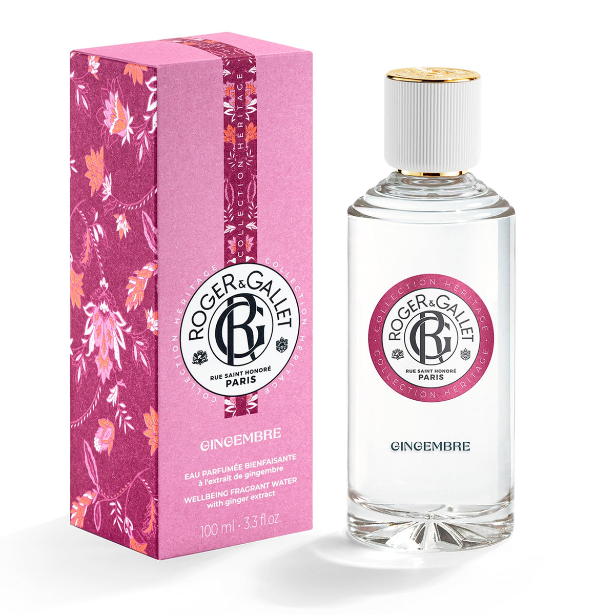 Roger & Gallet Gingembre Body Spray For Women, 3.3 Fl Oz - Fragrant Water

