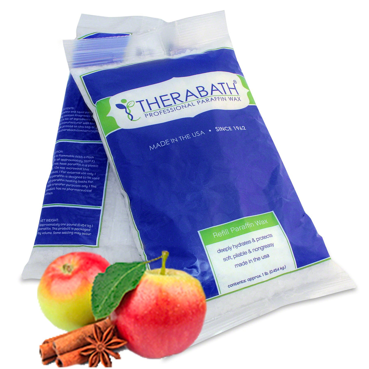 Therabath Paraffin Wax Refill 6Lb - Warm Apple Spice For Arthritis Pain Relief & Muscle Hydration