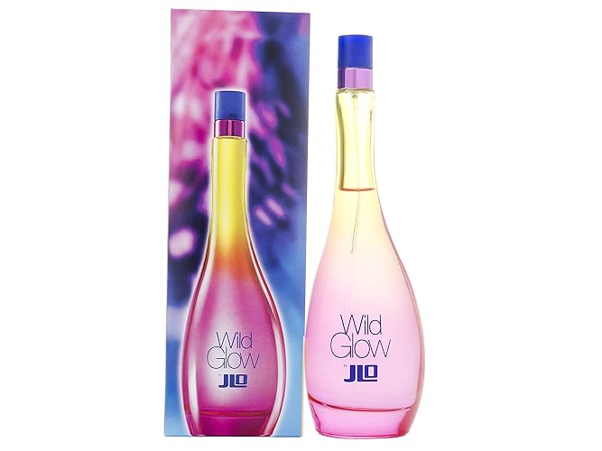 Jennifer Lopez Wild Glow Eau De Toilette Spray, 3.4 Oz - Floral Fragrance For Women